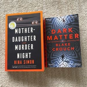 Mother Daughter Murder Night and Dark Matter Book Bundle